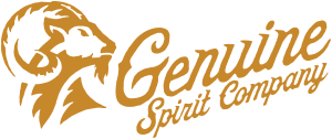 Genuine Spirit Company Logo - Gold